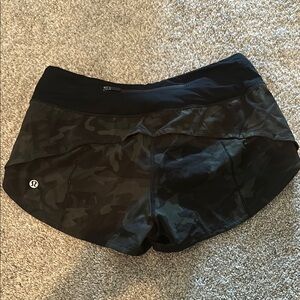 lululemon athletica Dark Camo Athletic Shorts